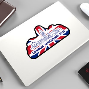 Stickers Skyline 2024 de Londres, grands marathons, grands championnats du monde, boston, marathon de chicago, tokyo, Berlin, Londres