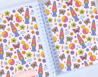 Reusable Sticker Book | Y2K Vintage Design | Loose Sticker Storage