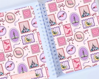 Reusable Sticker Book | Romantasy Book Design | Loose Sticker Storage