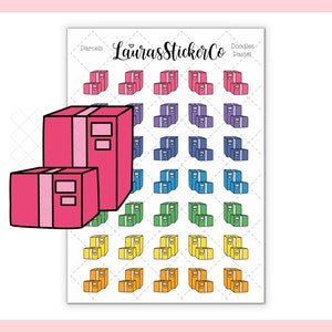 Paquetes // Planner Sticker Doodles, Happy Mail, Packaging, Letters, Planner Icons, Post, Orders, Scrapbook, Functional, Journalling