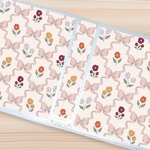 Álbum de pegatinas Maybel de 8 x 6 pulgadas para hojas sueltas, organizador de pegatinas