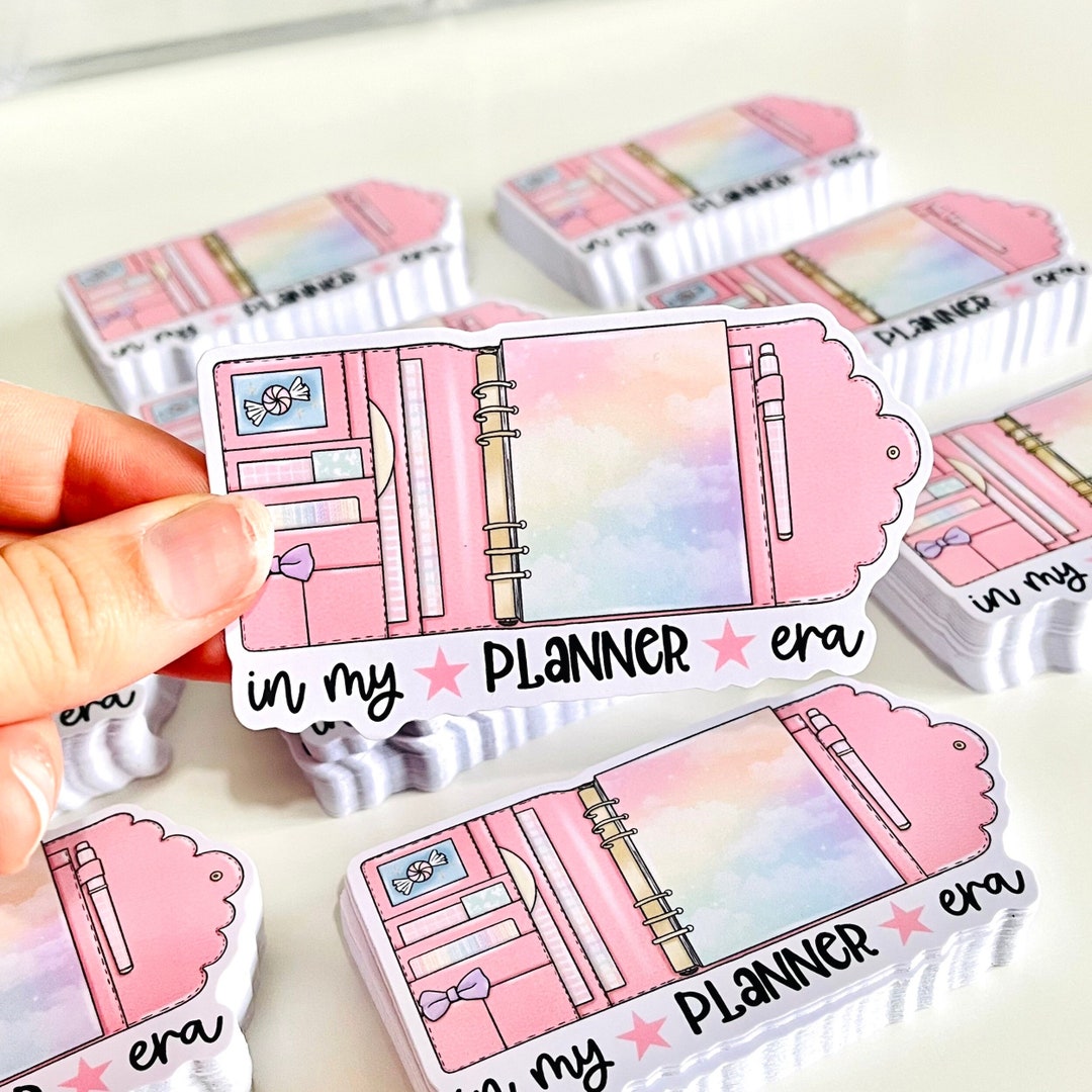 Pllanner Sticker Die Cut Sticker | Planner Lover Matte Vinyl Sticker | Waterproof ...