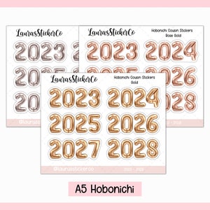 Stickers agenda 2024 | Stickers Cousin Hobonichi Cousin | Stickers fonctionnels, Stickers de couverture à thème | Autocollants 2023 - 2028