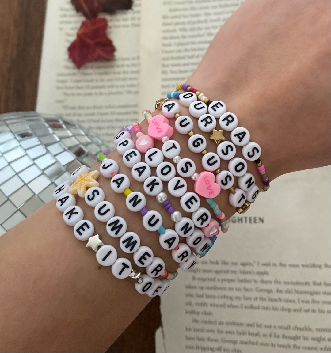 Taylor Swift ERAS TOUR Bracelets - Etsy Canada