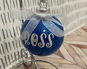 Personalized Christmas Ornaments; Personalized Bulbs; Christmas Ornaments