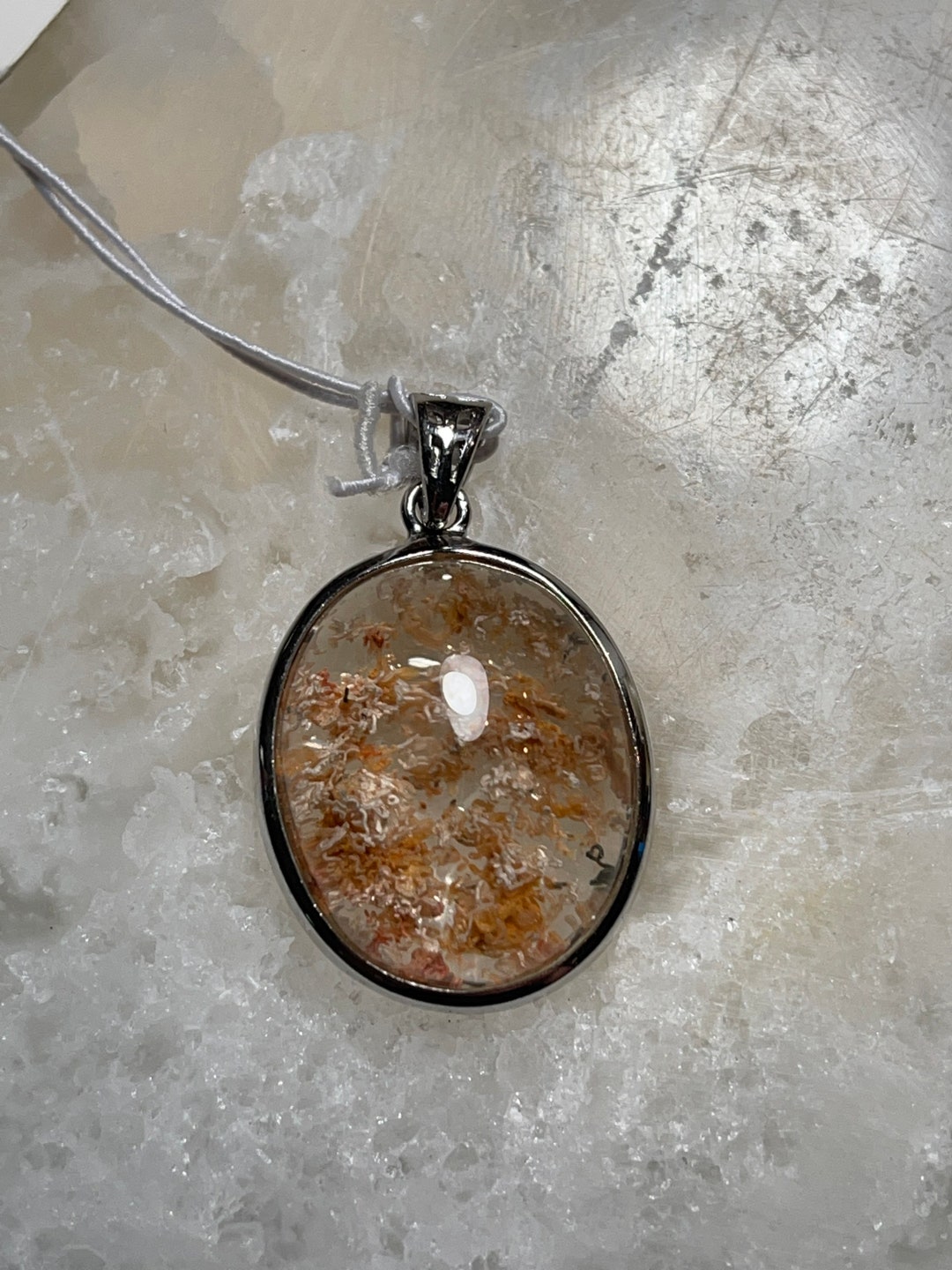 Garden Quartz Pendant Etsy