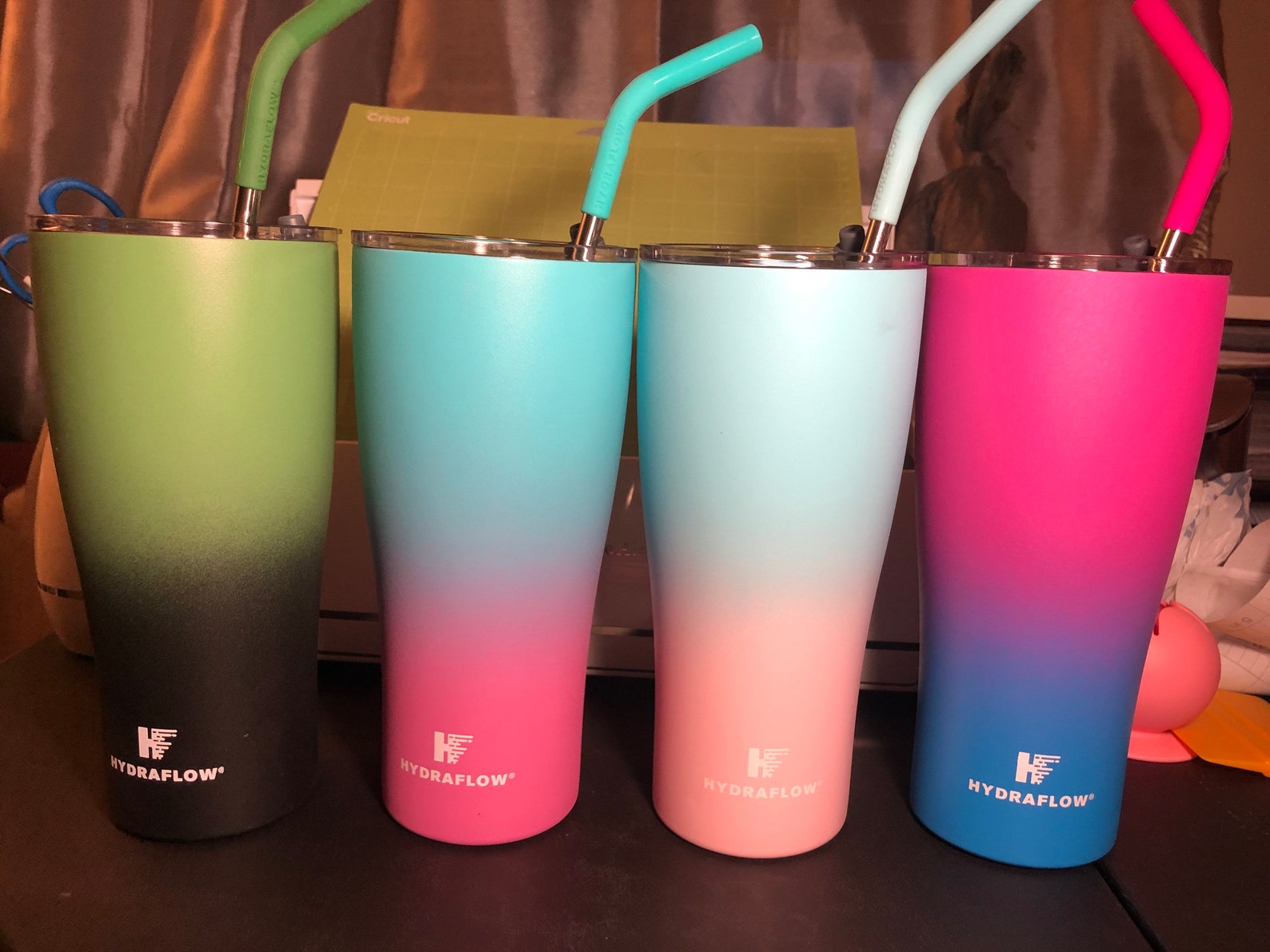 Customizable hydraflow two tone drinking cups Etsy
