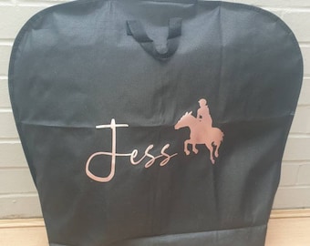 Personalised Equestrian Saddle Pad Bag - Pony/Cob Size