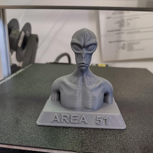 Area 51 Alien Statue