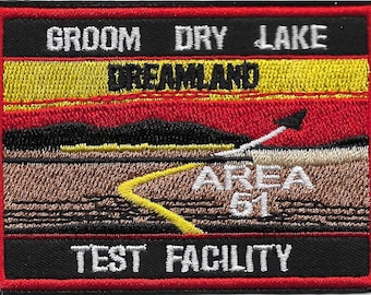 AUTHENTIC Groom Lake/Area 51 Patch