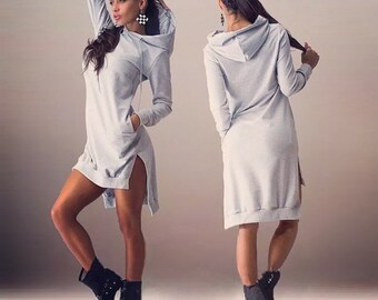 a hoodie dress