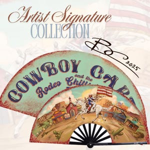 Cowboy Carter Luxury Hand Beyonce Fan Stadio Approvato Firma dell'artista
