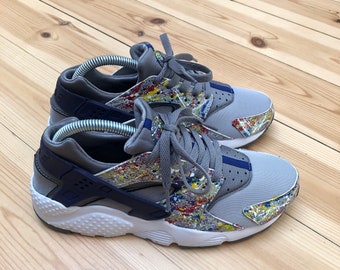 paint splatter nike huarache