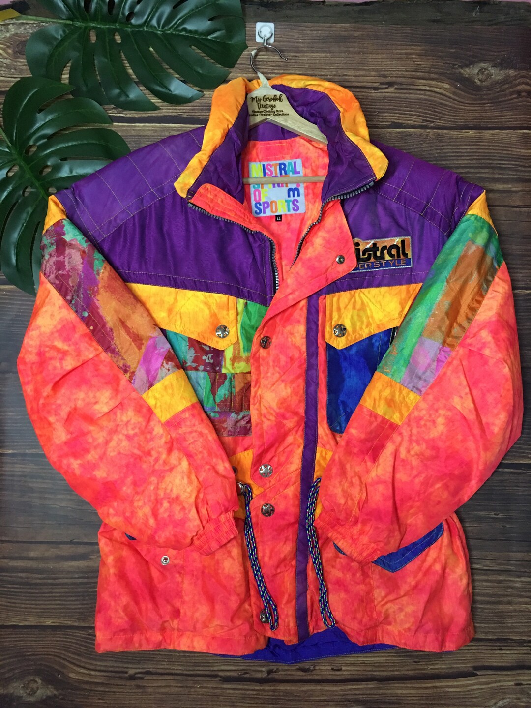 注目ブランドのギフト RARE!! Etsy - HYPERSTYLE MISTRAL Jacket Sky ジャケット・アウター