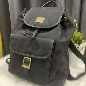 Bag Pack Unisex MCM Monogram