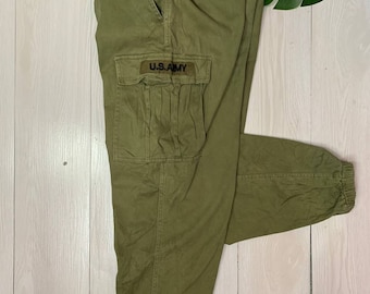 パンツ 90s Denmark Military Cargo Pants M-71 Original Danish army pants M 71 grey military issue Denmark combat