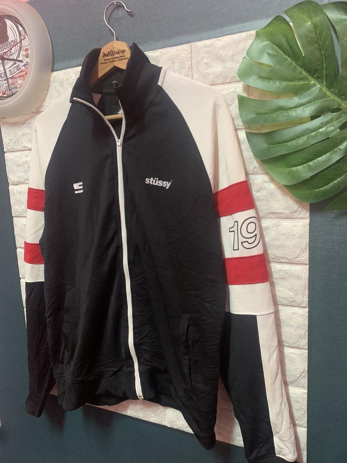 90's Track Top STUSSY - Etsy