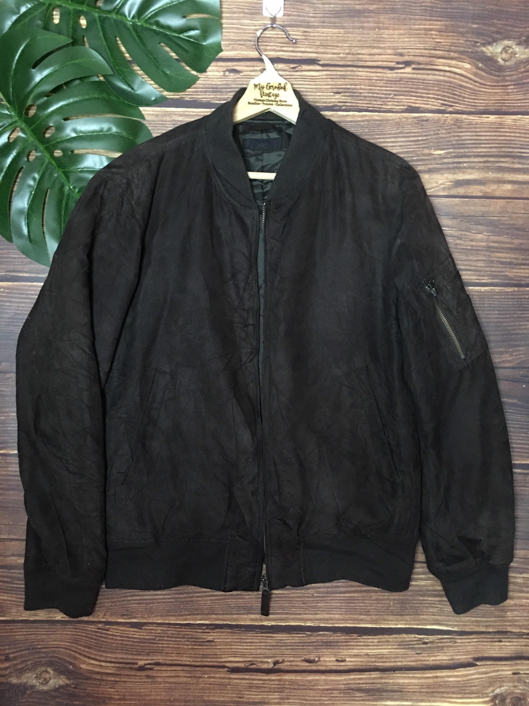 RARE! Jacket UNIQLO Bomber Style - Etsy RARE! Jacket UNIQLO Bomber Style - Etsy