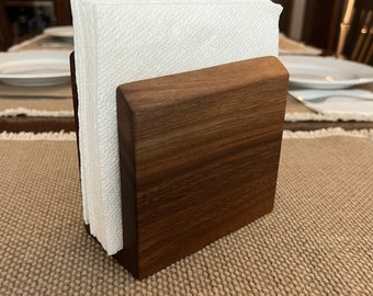 Live Edge Napkin Holder