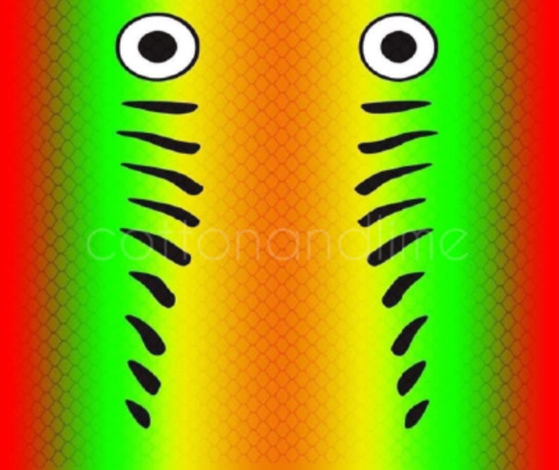 Fishing Lure Tumbler Wrap / Sublimation Transfer for 20oz Etsy