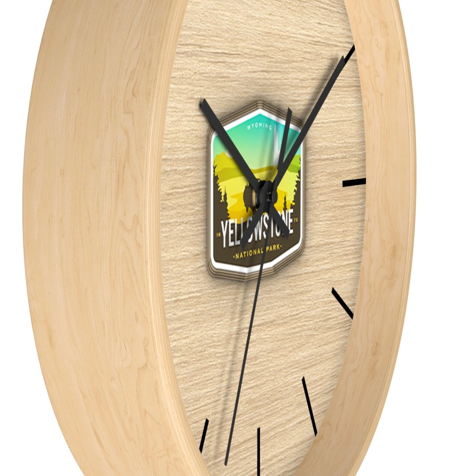 Yellowstone National Park Wall Clock National Park Gifts | Etsy