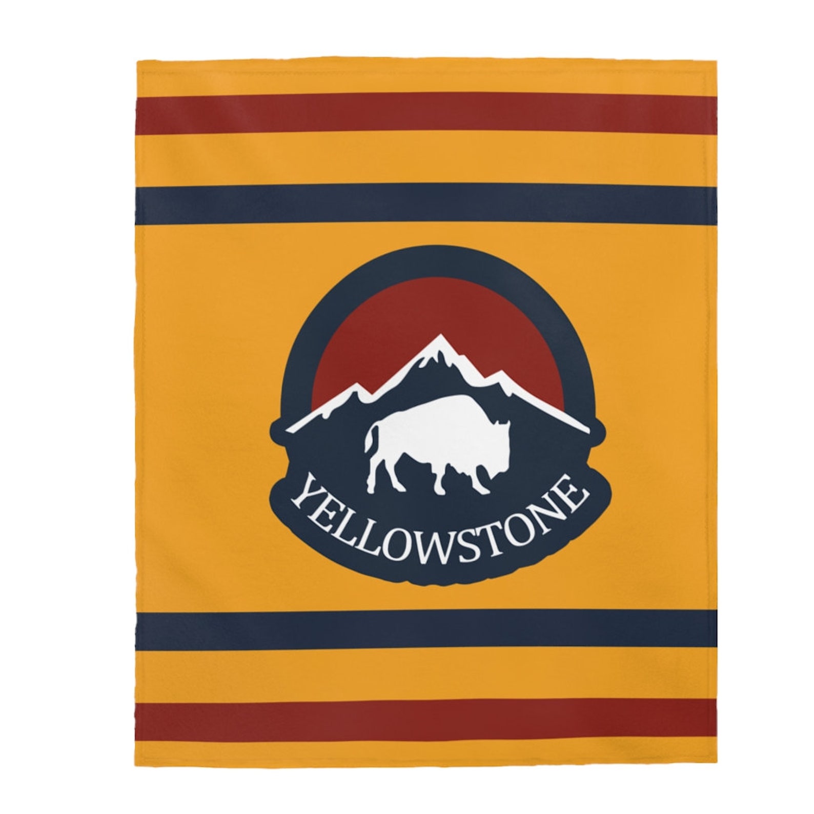 Yellowstone National Park Blanket National Parks Blankets Etsy UK