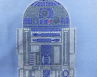 Stud Heat Transfer Star Wars BB-8 Large Detailed Rhinestone Rhinestud