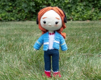 Max Mayfield PATTERN Crochet Doll
