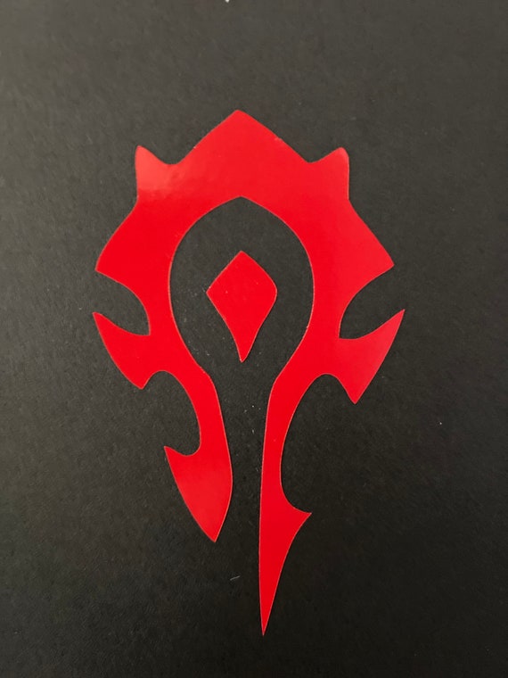 For The Horde! - Warcraft - Sticker