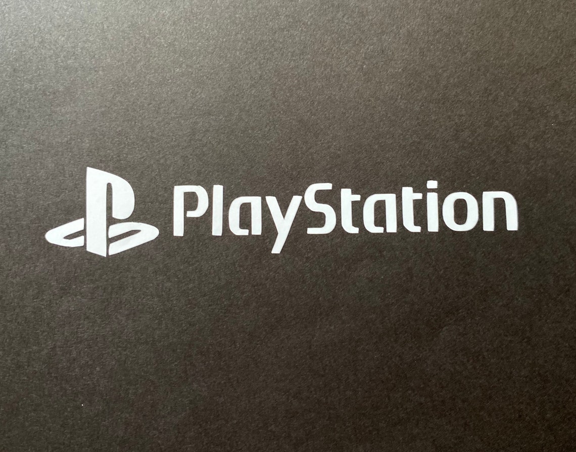 Sony Playstation Logo PS4 vinyl Decal Sticker Etsy