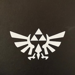 The legend of Zelda Triforce Hyrule Vinyl Sticker Decal