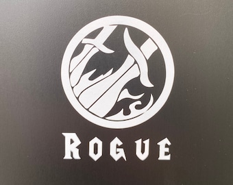 World of Warcraft inspired Rogue class icon vinyl decal
