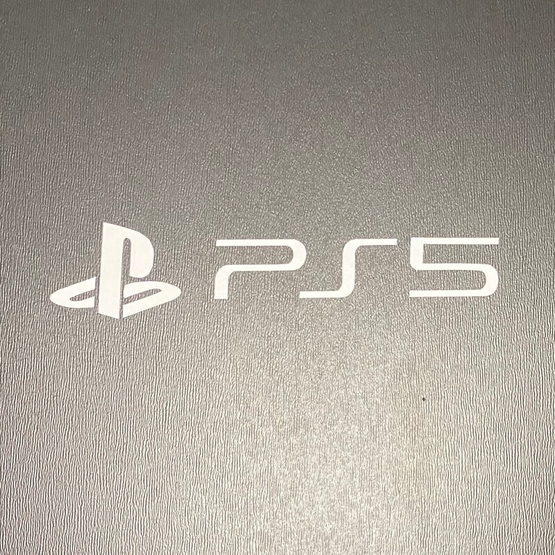 Playstation5 Logo Sticker Etsy