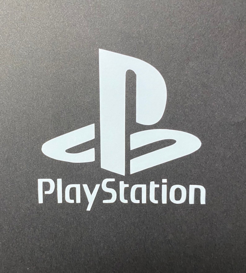 Playstation Vinyl Sticker Logo Etsy