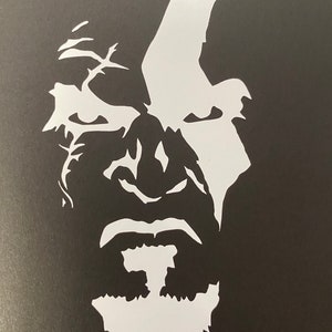 God of War Kratos Vinyl Sticker Decal