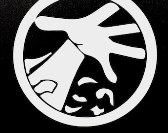 World of Warcraft inspired Warlock class icon vinyl decal