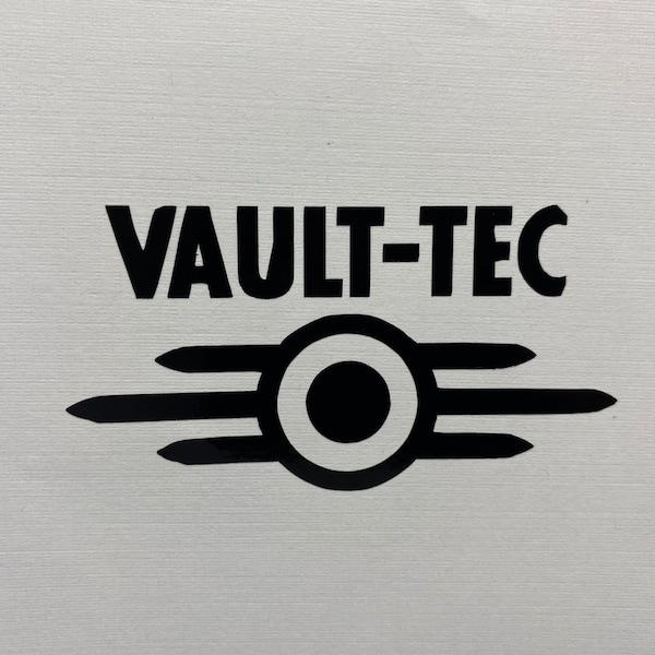 Fallout Vault-Tec Vinyl Decal Logo
