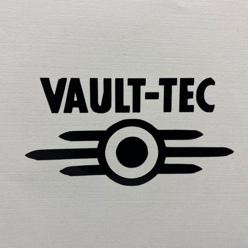 Vinyl Fallout Stickers - Etsy