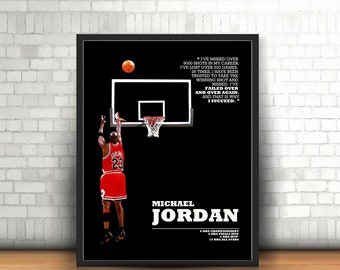 Michael Jordan Art Etsy