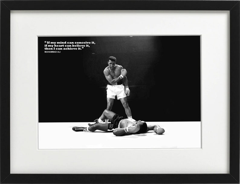 Muhammad Ali Sports Poster For Wall Art Decor Gym Home Etsy