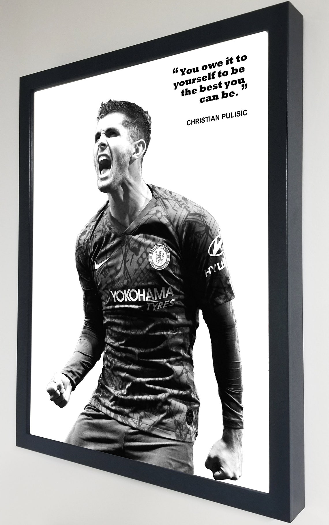 Christian Pulisic poster canvas Chelsea FC Wall Art Decor | Etsy