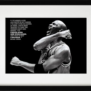 Michael Jordan Quotemy Attitude Is To Turn Weakness To Etsy Michael Jordan Quotemy Attitude Is To Turn Weakness To Etsy