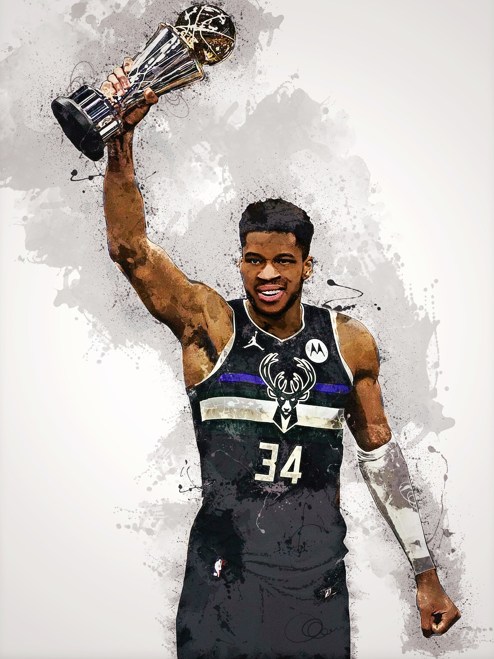 Giannis Antetokounmpo Poster