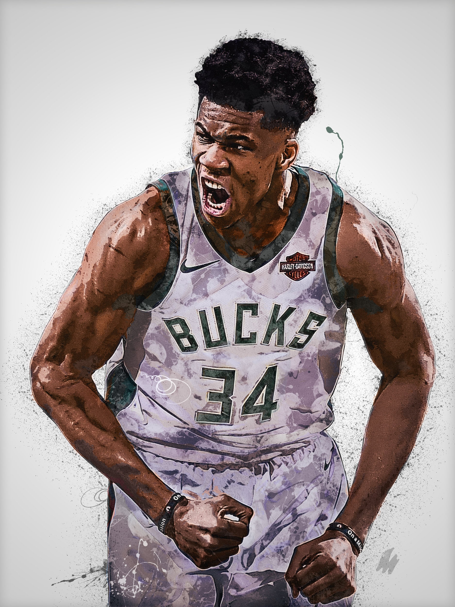 Giannis Antetokounmpo Poster