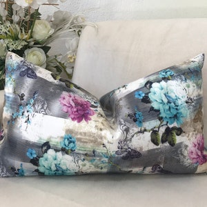 Velvet Throw Pillow Cover, Pillowcase For Bed, Luxury Velvet Cushion Cover, Pink Purple Decorative Pillow Cover, Decorative Pillow For Bed