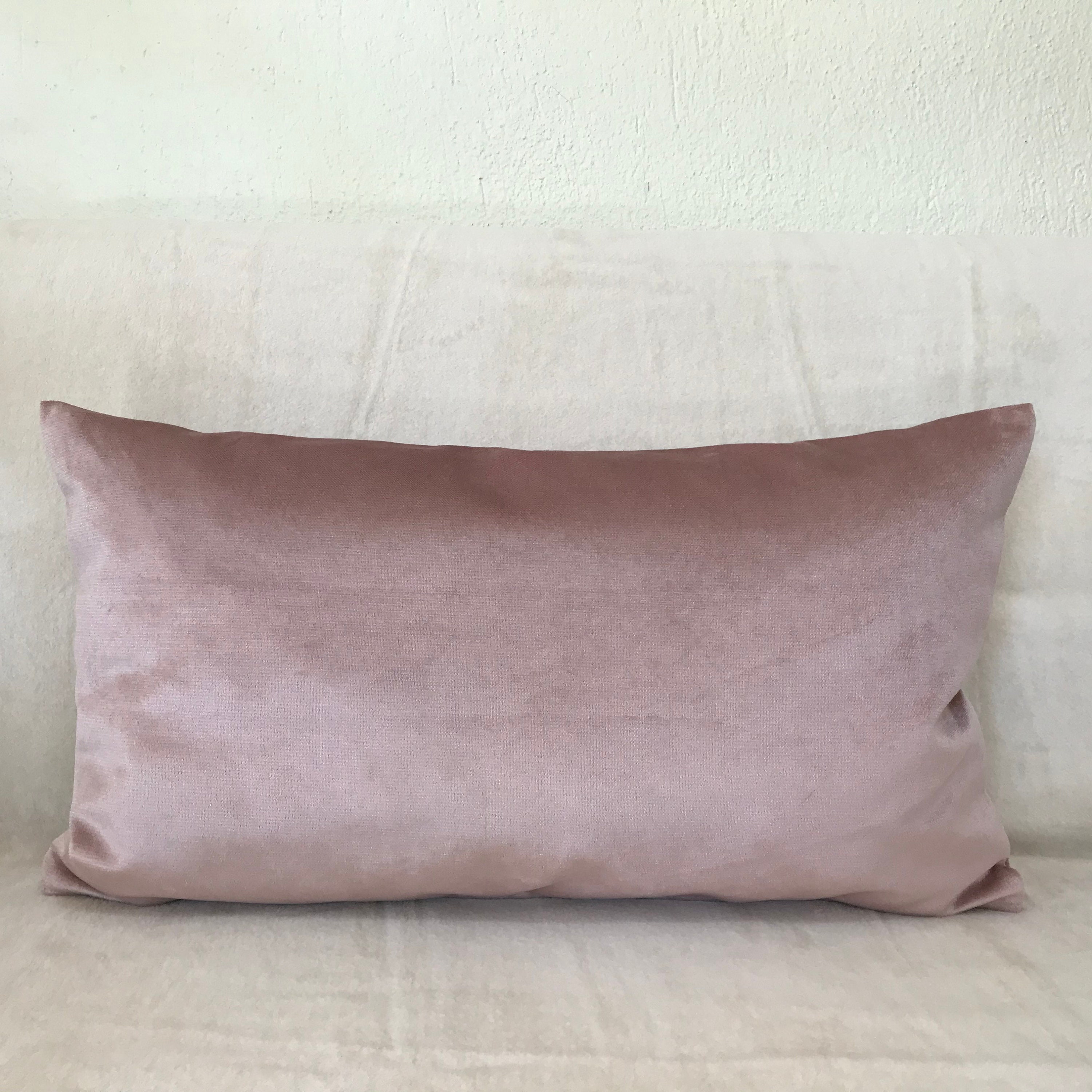 Light Pink Velvet Throw Pillow Cover Luxury Blusher Velvet Etsy