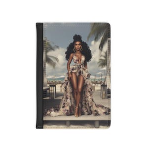 Passport Cover - Vacation Vibes Collection,Escape to Paradise Holder, Jet-Setter, Travel Accessories, RFID Blocking Holder, Travel Wallet