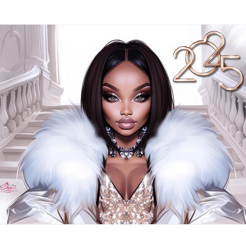 2025 Calendar Template Ai Etsy