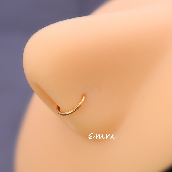 Small Hoop Tiny Hoop Minimalist Earring 18k Gold Silver for Tragus Hoop Cartilage Hoop Helix Hoop Huggie Dainty Surgical Nose Hoop Lip