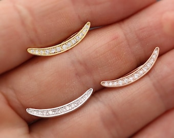 Long Cartilage or Lobe Earring Helix Piercing Jewelry Plant Ear Crawlers Mismatched Ear Climbers Crawler Earring